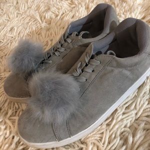 Madden Girl Puffball Sneakers